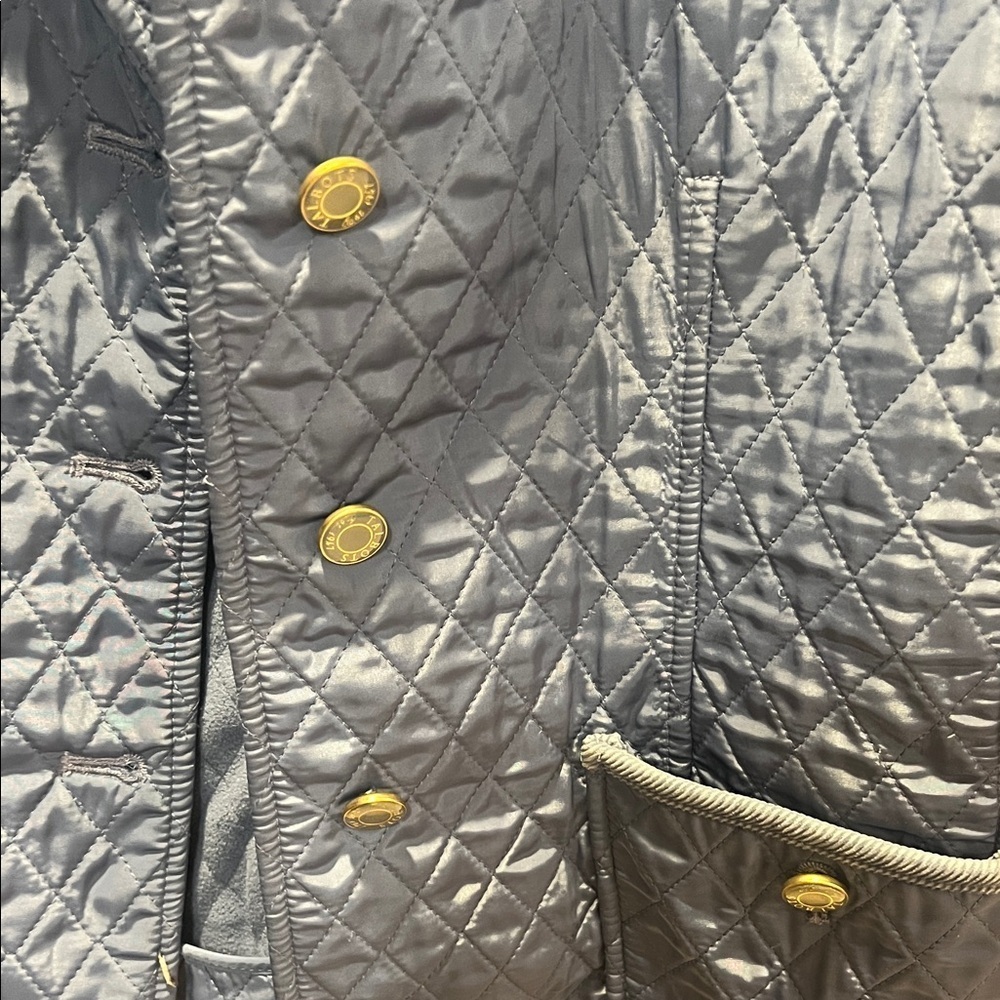 Talbots Blue Quilted Vest Petite Medium
With Pockets - Picture 3 of 8